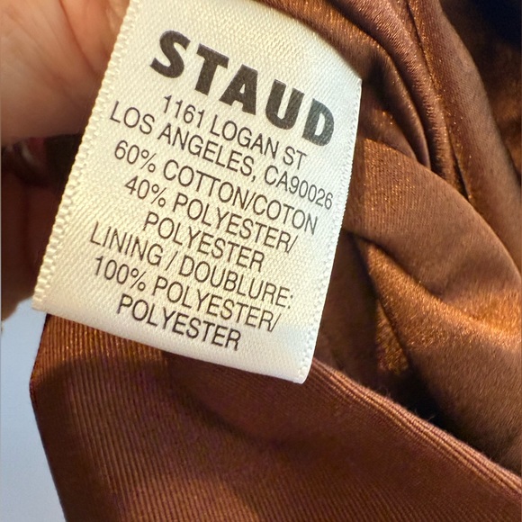 STAUD Brown Corset Mini Dress NWOT - Picture 14 of 16